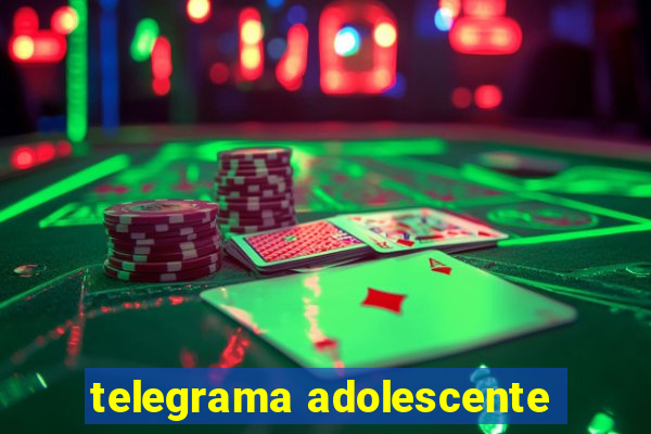 telegrama adolescente